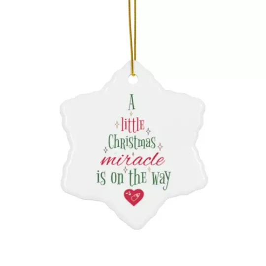 Discover Christmas Ornament - Ceramic Ornament, 2 Shapes