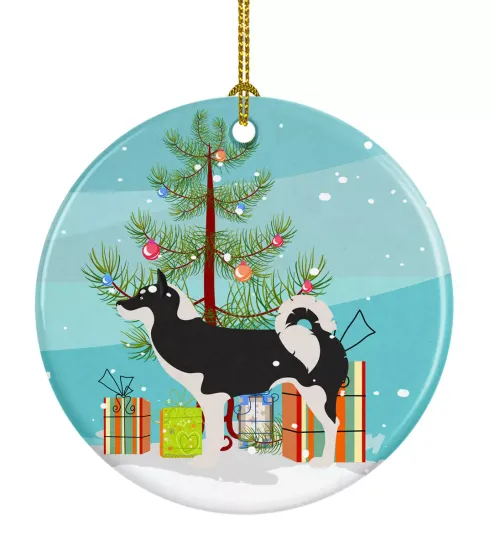 Discover Greenland Dog Christmas Ceramic Ornament BB8500CO1