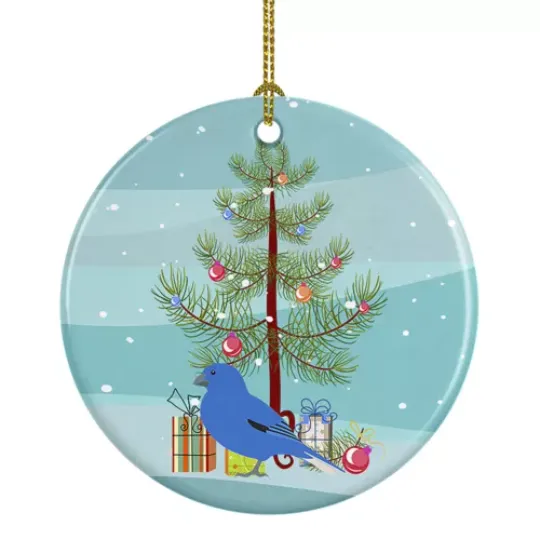 Discover Bunting Merry Christmas Ceramic Ornament CK4487CO1