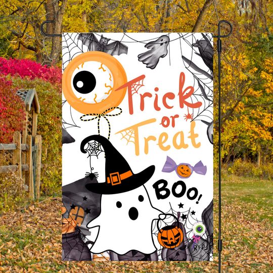 Discover Spooky Season Garden Flag - Outdoor Halloween Decor