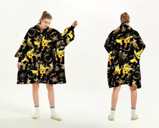 Discover Pika  over size Blanket Hoodie