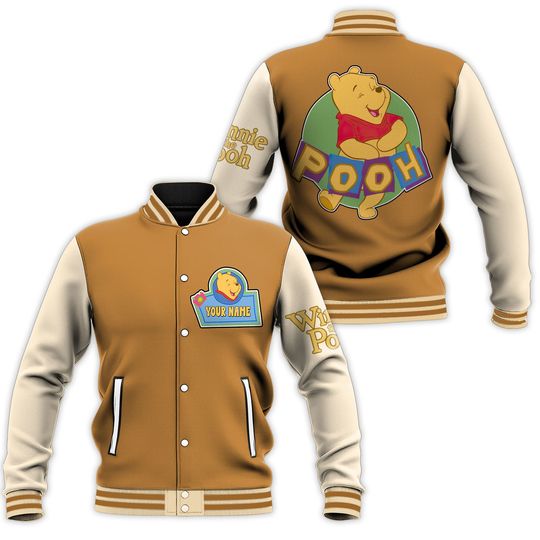New Winnie the Pooh Jacket 2024 Disney Ladies Hip Hop