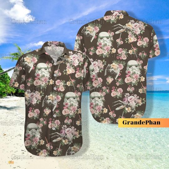 Star Wars Stormtrooper Shirt, Stormtrooper Button Shirt, Mens Star Wars Shirt, Galaxy's Edge Shirt, Disney Trip Shirt, Button Up Shirt