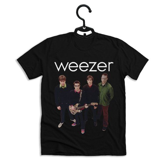 Discover Vintage Weezer American Band Rock Music T-Shirt