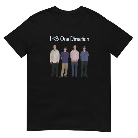 One Direction Weezer Tee Shirt