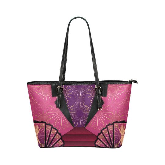 Discover Facilier Faux Leather Tote Bag