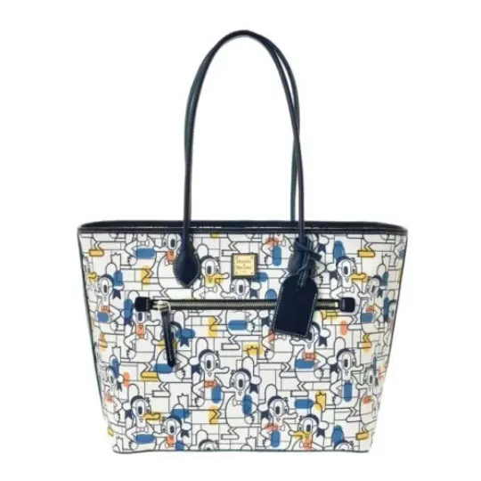 Discover Disney Parks Donald Duck Dooney And Bourke Tote Bag