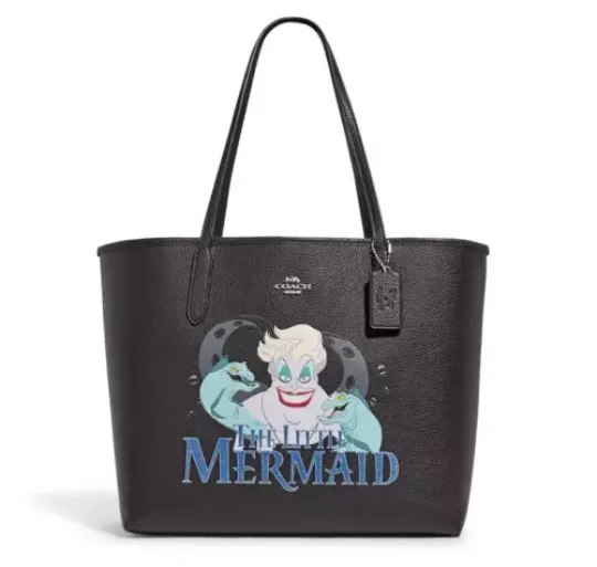 Discover COACH X Disney Pebble Leather City Tote Bag