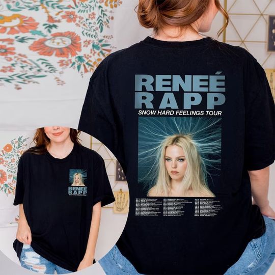 Discover Vintage Rene Rapp Snow Angel Shirt, Snow Angel Merch, Rene Rapp Shirt, Do You Talk Too Much Renee Rapp Inspired Shirt, Rene Rapp Fan Gift