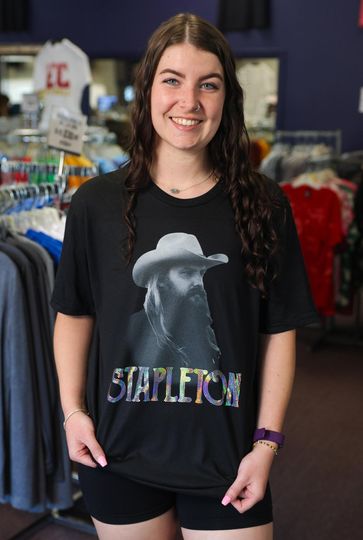 Chris Stapleton Concert Tee shirt with Spangles