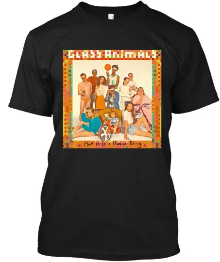 Discover New POPULAR! Glass Animals How to Be a Human Being English Music T-Shirt