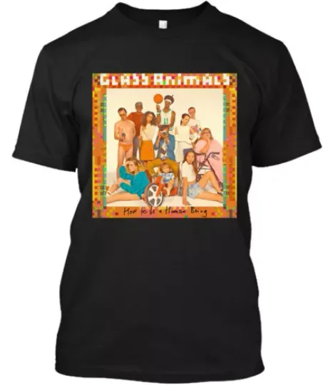 Discover NWT Glass Animals How to Be a Human Being English Indie Pop Rock T-Shirt