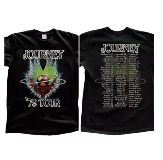 Discover Journey concert 1979 tour vintage t-shirt men s unisex shirt all fans