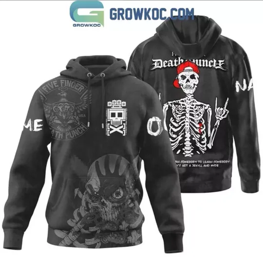 Five Finger Death Punch Got A Jekyll And Hyde Personalized Hoodie 3D