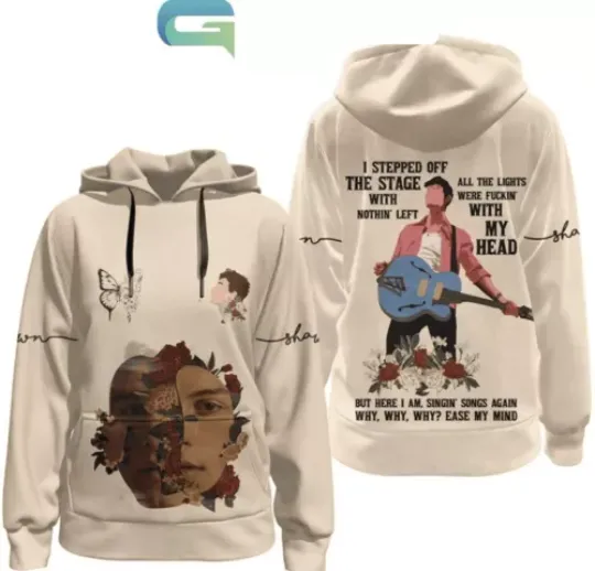 Shawn Mendes I Stepped Off The Stage With NothinLeft 3D Hoodie