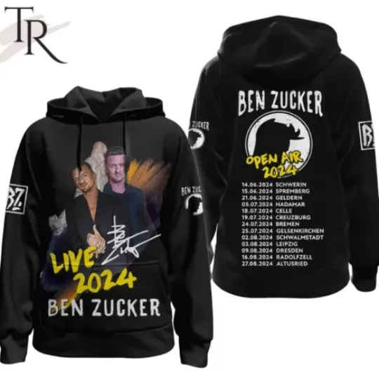 Discover Ben Zucker Open Air 2024 Hoodie Great hot hot 3D Hoodie new new
