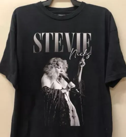 Discover Stevie Nicks Tour Tshirt, Stevie Graphic Vintage Shirt, Unisex Gift For Fans