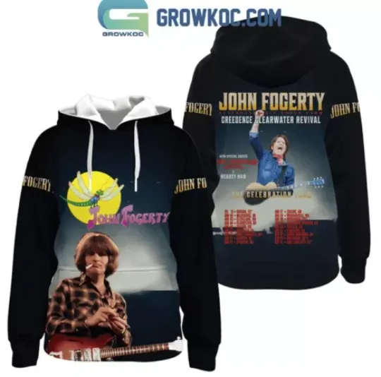 John Fogerty The Celebration Tour 2024 Hoodie 3D