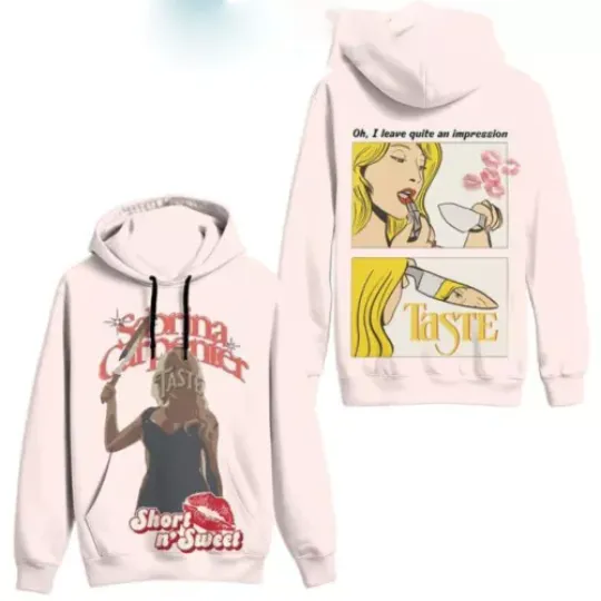 Discover Sabrina Carpenter I Leave Quite An Impression Hoodie Shirt