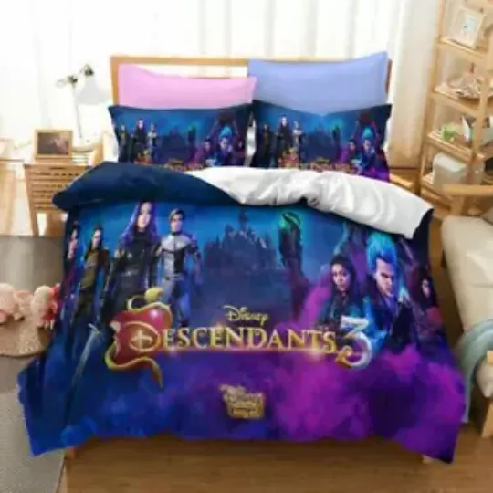 Discover Disney Descendants Characters Style05 Quilt Duvet Cover Set Single Kids