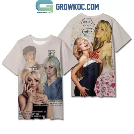 Discover Sabrina Carpenter Camilla Cabelo She’s So Amazing T-Shirt