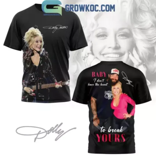 Dolly Parton Jelly Roll I Don’t Have The Heart To Break Yours T-Shirt