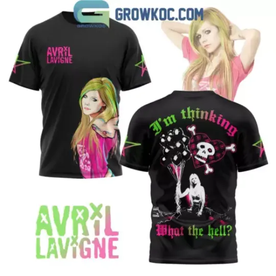 Avril Lavigne I’m Thinking What The Hell T-Shirt