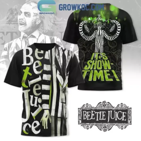 Beetlejuice The Halloween 2024 Movies It’s Showtime T-Shirt