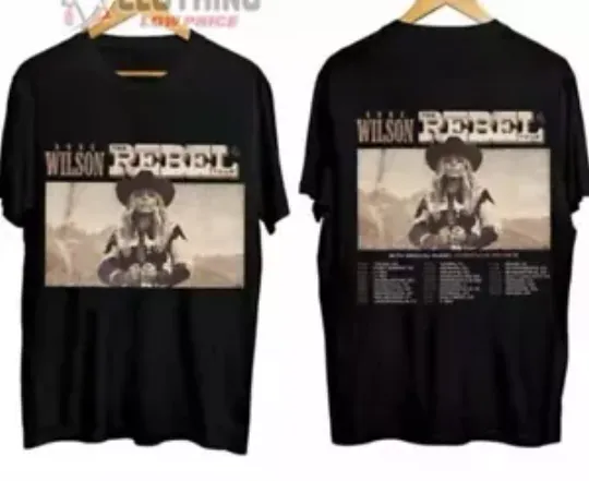 Discover Anne Wilson Tour 2024 Merch, Anne Wilson The Rebel Tour 2024 shirt