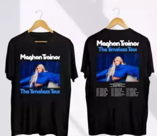 Discover Meghan Trainor The Timeless Tour 2024 T Shirt For Men Women All Size