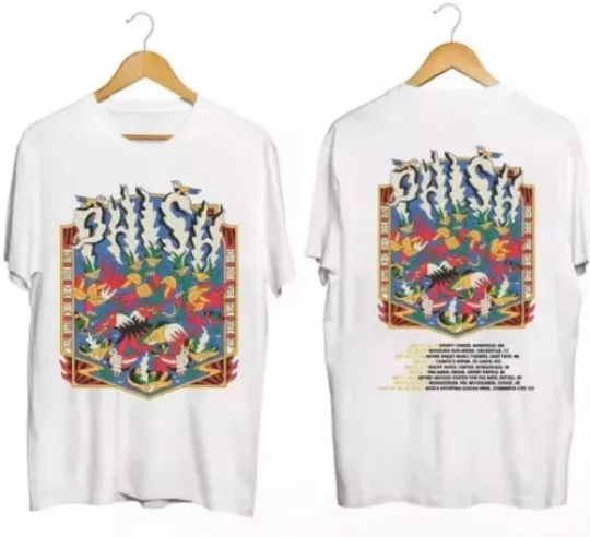 Phish Summer 2024 Tour Shirt Phish Band Fan Shirt Phish 2024 Concert Shirt