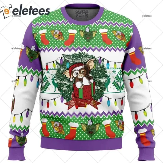 Discover Gremlins Purple Ugly Christmas Sweater K1GLZDMT
