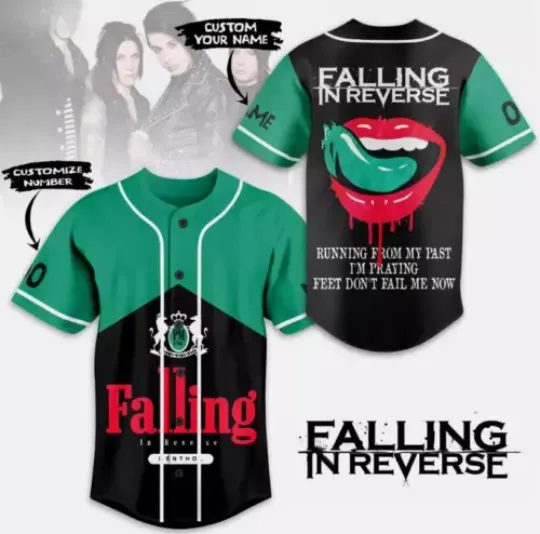 Personalized Falling In Reverse Baseball Jersey