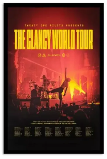 Discover The Clancy World Tour 2024 Poster