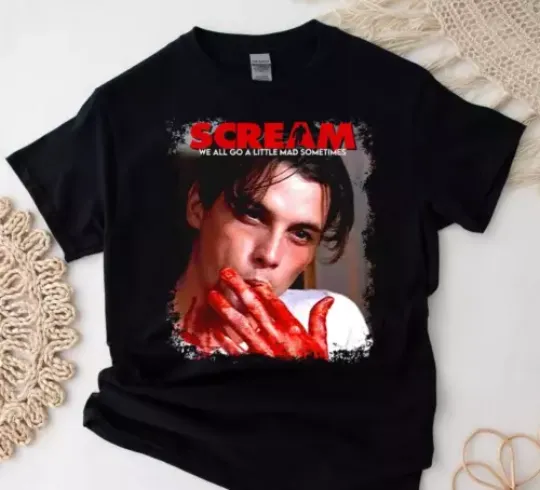 Discover Scream-Movie Billy Loomis, Skeet Ulrich Shirt, Horror Film Shirt