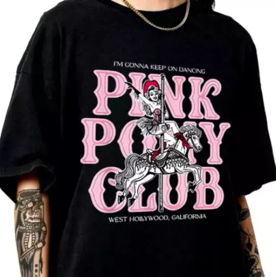 Pink Pony Club T-Shirt, Chappell Roan T-Shirt, Midwest Princess Tour