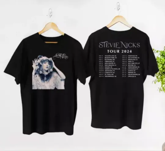 Discover 2024 Stevie Nicks Tour Live In Concert T-Shirt, Stevie Nicks Shirt