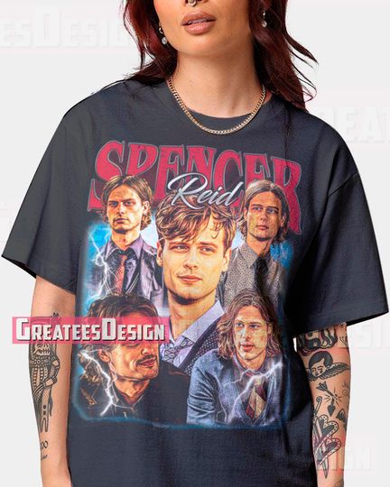 Discover Limited Matthew Gray Gubler Shirt Spencer Reid Oversize TShirt U