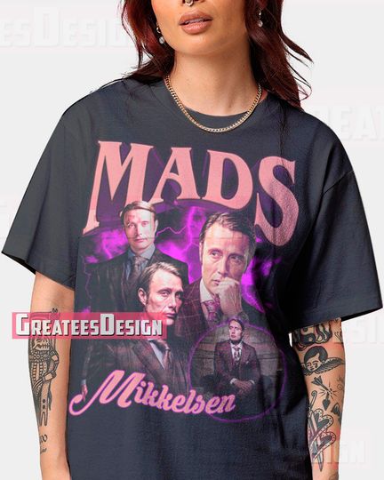 Discover Limited Mads Mikkelsen T-Shirt Oversize Shirt