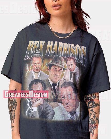 Discover Limited Rex Harrison T-Shirt Graphic Tee Shirt
