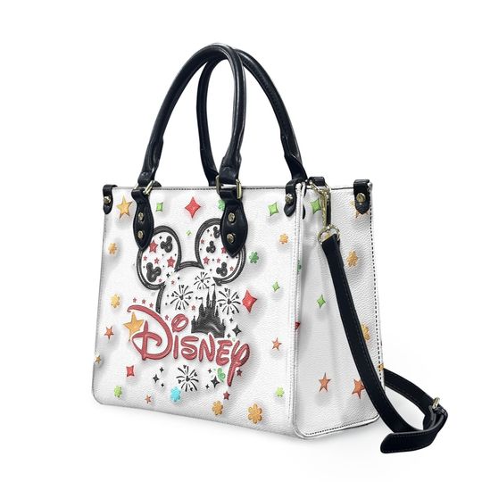 Disney World Leather Bag, Mickey Lover's Handbag