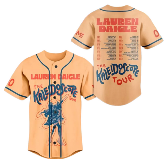 Discover Lauren Daigle - The Kaleidoscope Tour Baseball Jersey