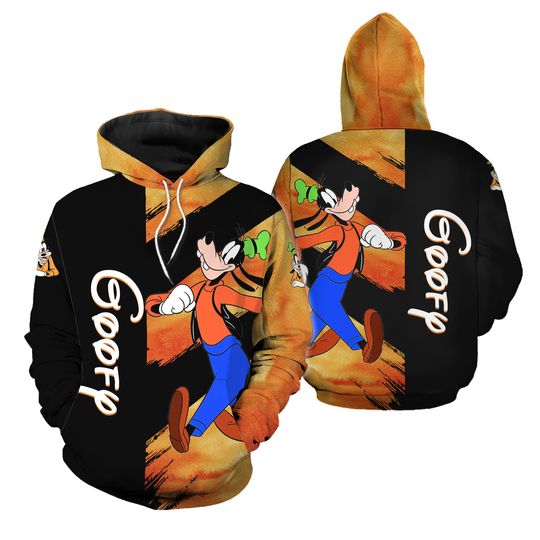 Goofy Disney Hoodie Leggings, Disney Woman Leggings