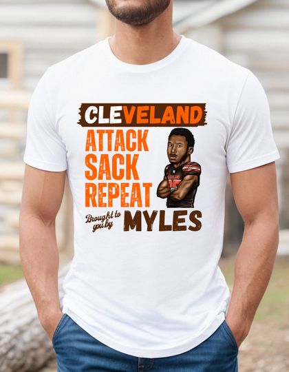 Myles Garrett shirt, Cleveland Browns Shirt, Browns Fan Shirt, CLE shirt, Brownies shirt, Myles Garrett Sack leader shirt, Dawgs shirt