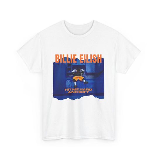 Discover Billie Eilish Hit Me Hard And Soft The Tour Shirt 2024 -  Fan Inspired Billie Eilish Tour Shirt Front Only