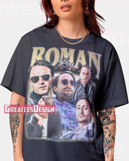 Discover Limited Roman Roy Shirt Kieran Culkin Tshirt Oversize Tee Unisex Shirt