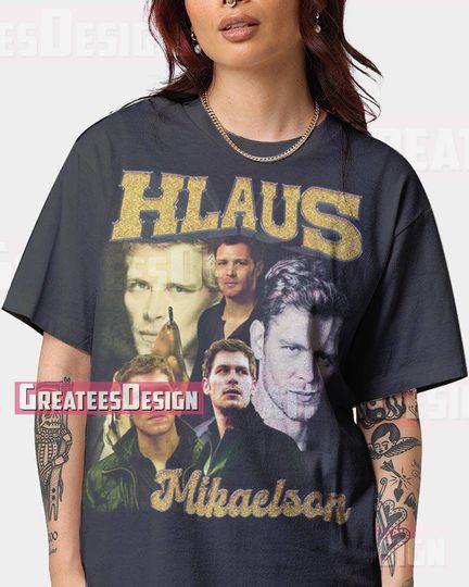 Discover Limited Klaus Mikaelson Shirt Joseph Morgan Tshirt Oversize Shirt Unisex Shirt