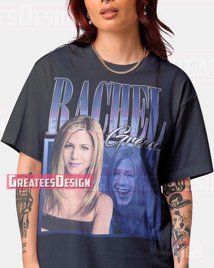 Limited Rachel Green Shirt Jennifer Aniston Tshirt Oversize Tee Unisex