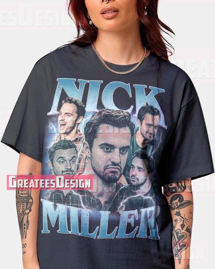 Discover Limited Nick Miller Shirt Jake Johnson Tshirt Oversize Tee Unisex