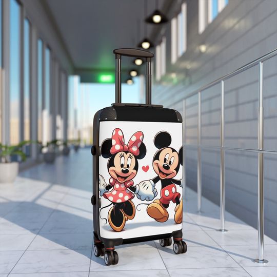 Discover Mickey + Minnie Family Set Suitcase